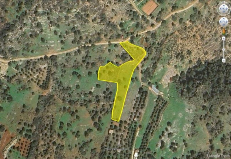 Agios Nikolaos Kreta, Agios Nikolaos: Meerblick-Grundstück mit Baugenehmigung zu verkaufen Grundstück kaufen